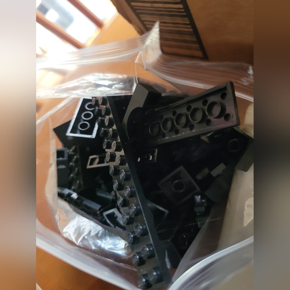 LEGO Bricks Black 200grams - Picture 2 of 2